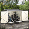6.4 x 6.7ft Garden Waterproof Anti-UV Storage Pent Bike Shed Steel Lockable Door