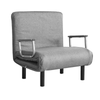 Folding Single Fabric Sofa Bed Chair Sleep Lounge Sleeper Leisure Guest 190cm