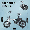 16 Inch Folding Bike 250W with 25–60KM Range
