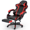 Computer Gaming Chair PU Leather Racing Swivel Recliner Executive Office Chair