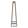 Heavy Duty Wooden Clothes Hanging Rail Stand Bedroom Coat Hat Rack Open Wardrobe