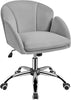 Cute Desk Chair Velvet Computer Office Chair Makeup Vanity Chair Rolling Chair