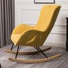 Good value BIG SALE! 1x Rocking Chair High Wing Back Armchair Lounger Lazy Sofa