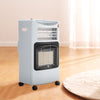New 4.2kw Portable Heater Standing Heating Cabinet Butane Gas Heaters on Castors