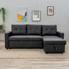 Universal Sofa Bed Corner - Fabric Sofa Bed with Storage & Reversible Chaise