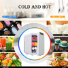16L Portable Mini Fridge Table Top Electric Cooler Warmer Bedroom Ice Box Office