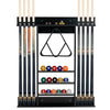 Billiards Pool Cue Rack Wall-Mounted Pool Stick Holder Holds Billiards Equipment
