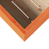 Garden Planter Wax Brown 80x80x72 Solid Wood Pine Y3N5