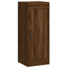 Wall Mounted Cabinet Brown Oak 34.5x34x90 cm Engineered Wood