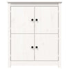 TANZEM Sideboard White 83x41.5x100 Solid Wood Pine,Sideboard Storage T2T7
