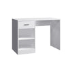 100cm Computer Desk Study Writing Table PC Laptop Desk with Drawer 2 Shelves