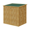 Large Wooden Double Wheelie Bin Store for 2 Bins Outdoor Garden Sheds Enclosure