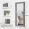 Rectangle Wall Mirror Full Length with Wood Framed 150x60cm Large