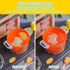 Kids Play Kitchen Pretend Kitchen Toy Set Cooking Role Gift w/Lights Sounds Gift
