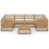 7 Piece Garden Lounge Set Solid Pinewood vidaXL