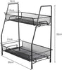 2 Tier Spice Racks Organiser Free Standing,Spice Racks Organiser,Kitchen Shelves