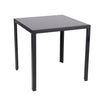 Muti Types Dining Table Kitchen Room Glass Top Metal Frame Table Desk Only Table