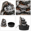 Tabletop Electric Indoor Relax Waterfall Fountain Small Cascading Water Feature