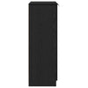 Shoe Cabinet in Black Oak - 59 x 35 x 100 cm - Made from Engineered Wood