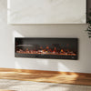 Electric Insert/WallMounted LED Fireplace Into Fire Media Freestanding With Feet