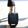 Professional Makeup Train Case Trolley Large Folding Cosmetic Beauty Vanity Case