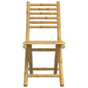 3 Piece Bistro Set Bamboo T7D1