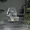 Tabletop Electric Indoor Relax Waterfall Fountain Small Cascading Water Feature