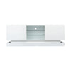 MODERN 160 CM TV UNIT STAND CABINET SIDEBOARD WITH HIGH GLOSS DOORS & LED LIGHTS