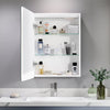 LED Bathroom Mirror Cabinet With Shaver Socket Storage/Demister Wall Mounted