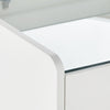 Dressing Table LED Lighting Bulbs Vanity 5 Storage Drawer Stretchable with Stool