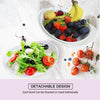 Fruit Basket Bowl 3 Tier Serving Holder Vegetable Snacks Storage Display Stand