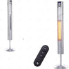 2000W Patio Heater OUTDOOR ELECTRIC HEATER + REMOTE 3 Modes Garden Indoor –2kW