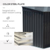 Outdoor Storage Shed Bin Store Tidy Dustbin Cover Bikes Sheds Cabinet Cabin