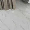 24x Square Floor Tiles Marble Effect Vinyl Flooring Self Adhesive Covering 5m²