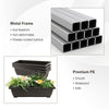 4-Tier Vertical Raised Garden Bed Freestanding Garden Planter 4 Container Boxes