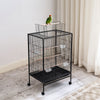 Large Parrot Cage Open Play Top Bird Cage Budgies Cage for Parakeets Lovebirds
