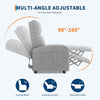 Recliner Armchair for Living Room, Recliner Chair with Adjustable Legrest