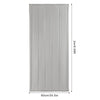 Door Thermal Insulated Curtain Cover Screen Durable Doorway Curtains 35.5"x79"