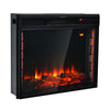 Recessed Electric Fireplace 2000W Wall Mounted Fire Heater with 7 Flame Color