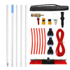 23ft Cleaning Brush Kit Telescopic Window & Solar Panel Cleaning Pole Extendable