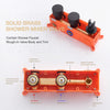 Brass Round Bathroom Rainfall Shower System Mixer Valve Set Bathtub Faucet Taps