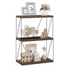 3-Tier Multipurpose Display Rack Home Storage Shelving Unit Industrial Bookshelf
