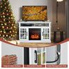 Fireplace TV Stand for TVs up to 55 Inches With 1400W Electric Fireplace Insert