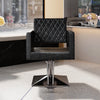 Salon Barber Chair 360° Swivel Hairdressing Chair Height Adjustable Hair Salon