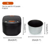 5L Rice Cooker Appointment Timing Heating High-fire Fast Cooking For 3-5 Person~