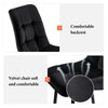 Dining Table and Chairs 4 Set Velvet Padded Seat Dining Kitchen Room Furniture