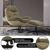 Swivel Egg Chair Lounge Armchair Lazy Lounger Sofa Home Office Executive Chairs
