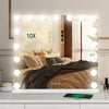 17 LED Hollywood Makeup Mirror Large Vanity Light Mirror with Dimmable LED Bulbs