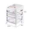 Rolling Cosmetic Case Makeup Trolley Brush Storage 3/4/5/6 Drawers Organiser Box