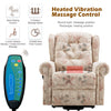 Dual Motor Lift Chair Recliner Armchair for Elderly with Heat & Massage Function